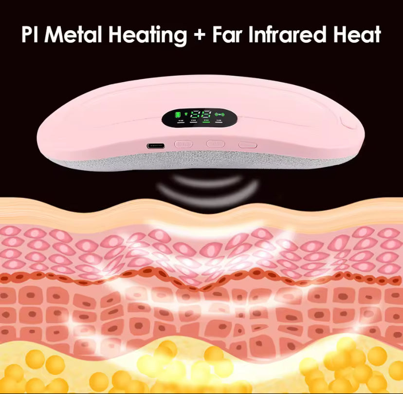 Modvari HeatEase™ Belt — Smart Warming & Massage Relief for Period Comfort