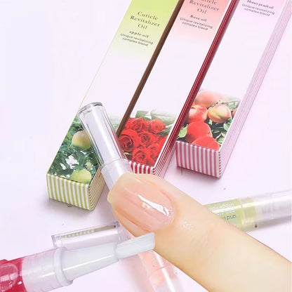 5Ml Nail Nutritional Oil Pen 9 Scent Nail Care Cuticle Regeneration Oil Preventive Nail Nail Polish Nourishing Skin Pen